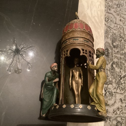 Bergman cold painted bronze - bergman,