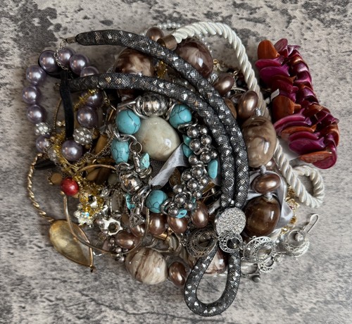 Jewellery job lot 1kg vintage - job,