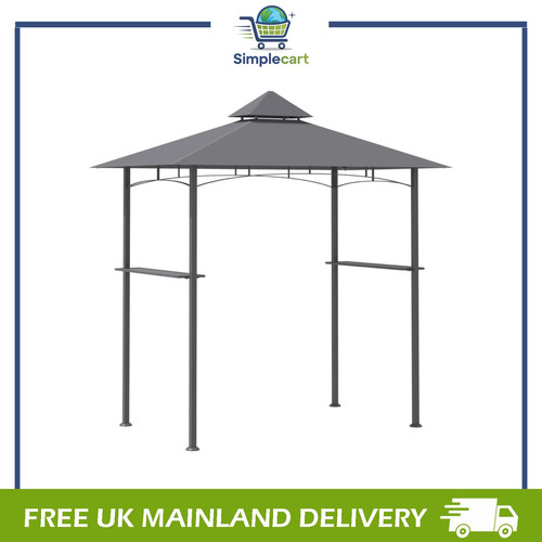 Outdoor double tier bbq - 2.5m,
