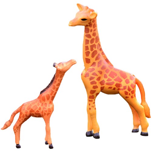 Resin giraffe figurines set - giraffe,