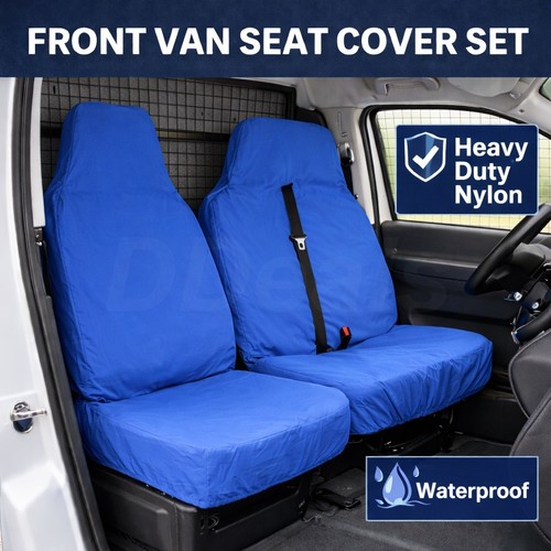 Van seat covers - blue, 2+1