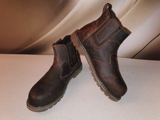 Men's Site Mudguard Safety Work Boots UK11 / EU45 (Brown) see desc...