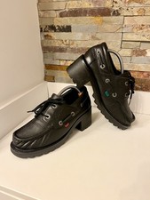 Kickers Women's Black leather