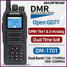Baofeng DM-1701 DMR + Program Cable Radio Dual Band Ham 5W Two-Way Walkie-Talkie