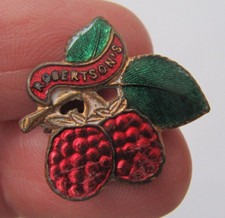 Vintage Robertson's Badge. Berries. Miller. Pre Owned.