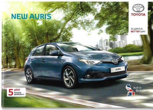 Toyota auris 2015 market - auris, 2015-16