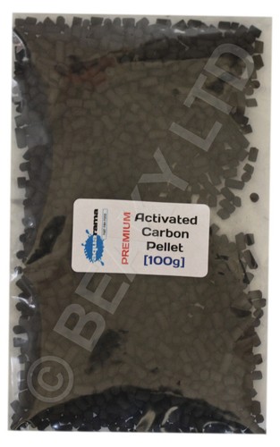 Activated carbon pellet - carbon, "pellet"