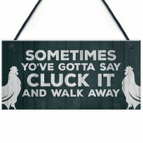 Funny chicken coop sign - funny,