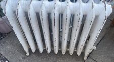 Victorian Antique Cast Iron Radiator white