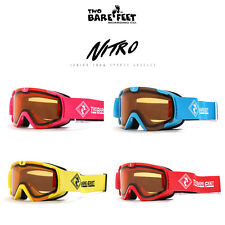 Two Bare Feet NITRO Junior Ski Goggles Fixed Lens Kids Snow Skiing Snowboard