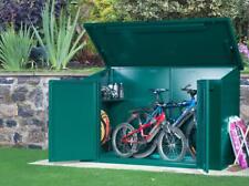 Storage Shed 7x4 Bike Unit Access Police X3 Approved Metal - Asgard