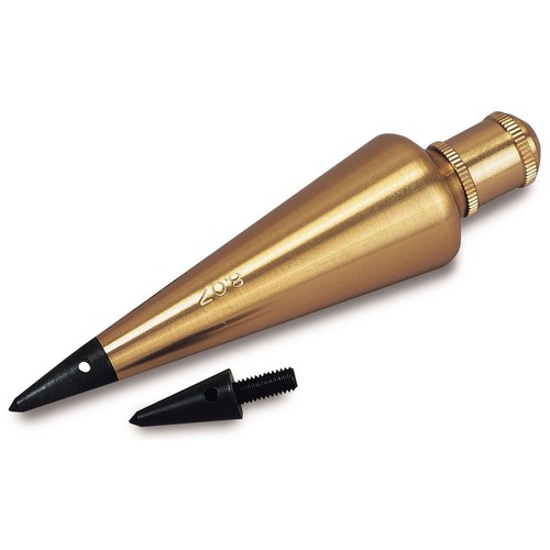 Stanley plumb bob brass 225g - bob,
