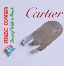 Genuine Cartier Lighter Parts Silver Lid Plate Very good Condition N2