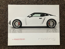 RODING ROADSTER R1 BROCHURE 2014 - V.RARE