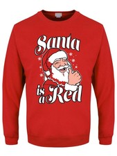 Santa Is A Red Men's Christmas