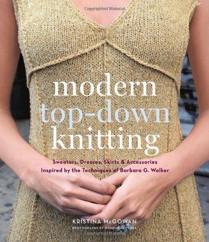 Modern top down knitting - modern,