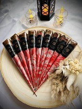 100% Organic And Natural Henna Cones, Dark Brown, Halal , Bridal henna , Tattoo