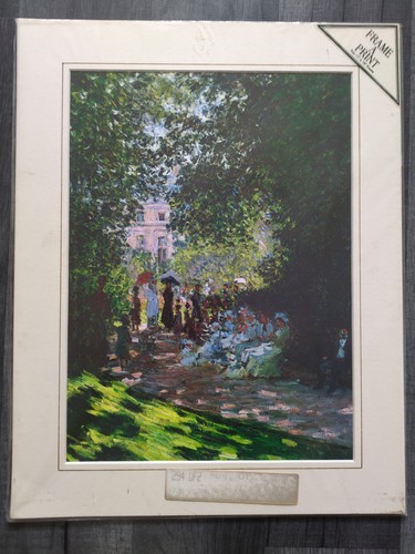 The parc monceau - parc, claude