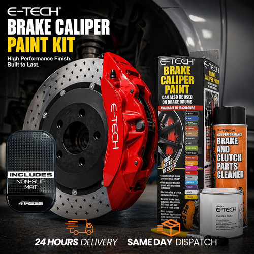 Brake caliper gloss red - brake,