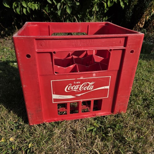 Vintage coca cola - red, plastic
