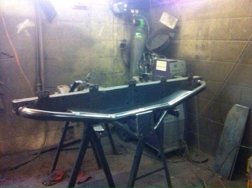 Landrover rear step tow bar - step,