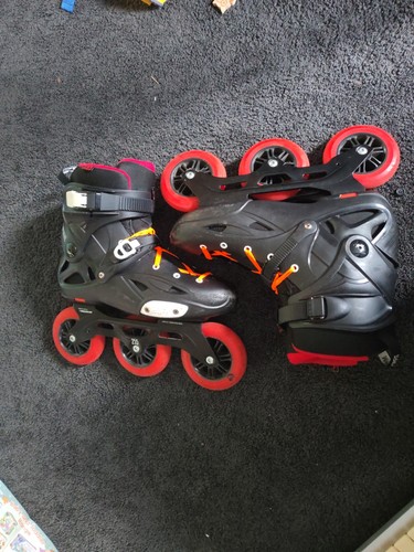 Power slide imperial black - black, red