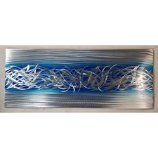 Modern abstract metal wall