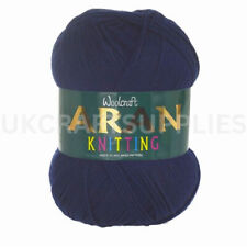 Woolcraft Aran Wool 400g Knitting Yarn Acrylic 20+ Shades UK