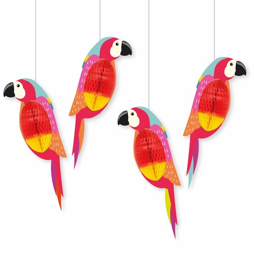 Honeycomb parrot party - honeycomb,