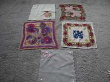 antique vintage handkerchief x 5 job lot Coronation