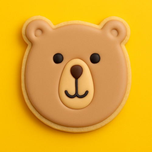 Teddy bear cookie cutters - teddy,
