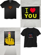 LED Panel Light Up Glow T