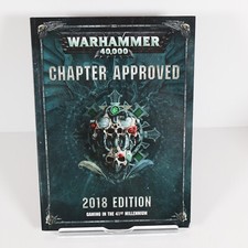 Warhammer 40k Chapter Approved 2018 Edition Rulebook 8th Edition Paperback