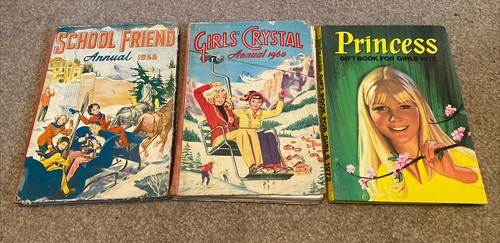 Vintage girls annuals 1956 - girls,