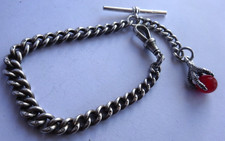 Antique solid silver pocket