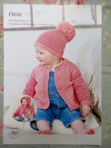 Rico baby knitting pattern 837 - rico,