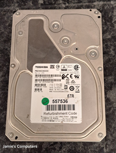 Toshiba 6tb sata nas hard - toshiba,