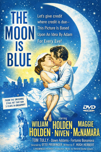 The moon blue - is,