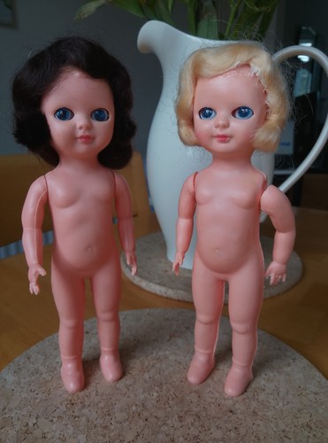Rosebud hard plastic dolls - 2,