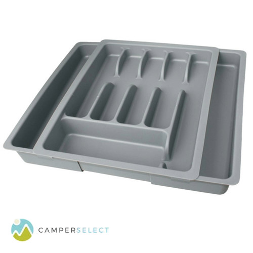 Extentable cutlery tray - extentable,