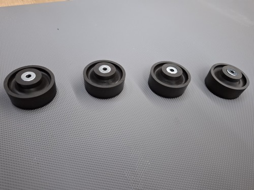 Turntable feet 4pcs - , rubber