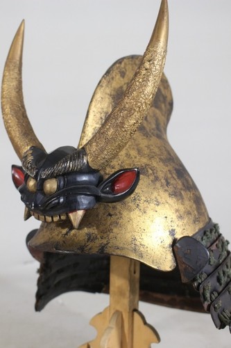 Gold eboshinari kabuto - eboshinari,