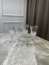 Set of 4 Vintage Crystal