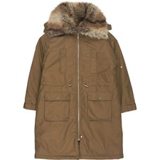 River Island Tan Fur Trimmed