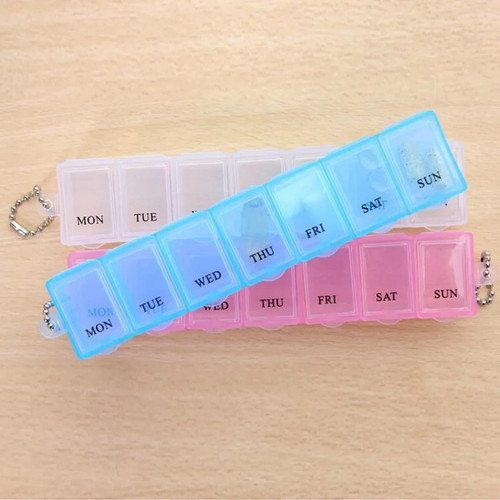 Day pill dispenser medicine - day,