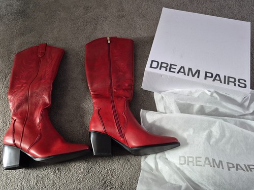 Dream pairs red - knee, high