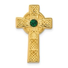 Gold-tone Celtic Cross Irish