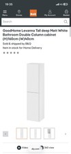 Deep shelved levanna bathroom - deep,