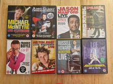 8X Comedy Dvd Bundle Lee Evans Russell Howard Frankie Boyle Standup