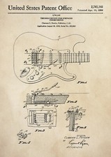 Patent Print - Fender /